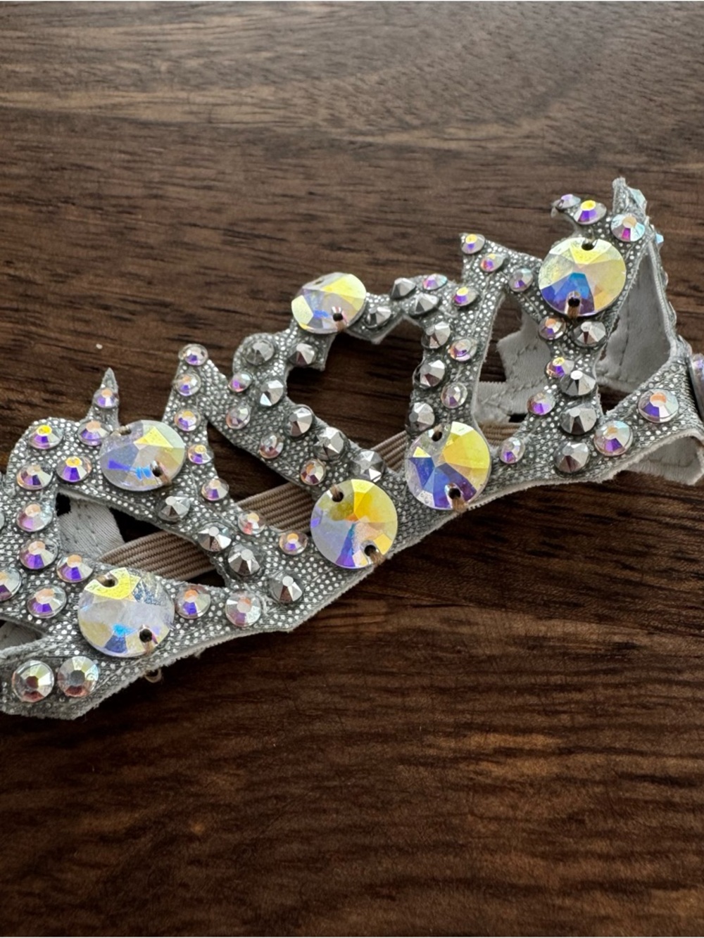 Rhythm Gymnastics Ice Skating bun cover hair accessories Rhinestone